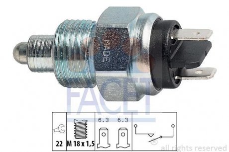 Датчик заднего хода VW LT 28-35/LT 40-55 2.4 D/TD 78-96 (7.6133) FACET 76133