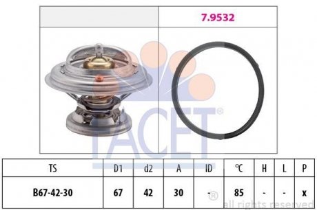 Термостат FACET 7.8280 (фото 1)