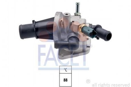 Термостат Doblo 1.3D Multijet 05-/Combo 1.3CDTi 05- FACET 7.8639