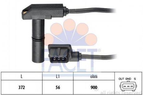 Датчик частоти обертання валу FACET 9.0048