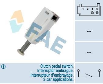 Датчик положення педалі гальма FIAT Grande Punto 05-10 FAE 24791