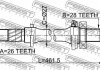 Піввісь права 26x462x28 MAZDA 3 BK (AT) 03-11 FEBEST 0512-M316AT (фото 2)