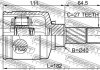 ШРКШ внутр. L 40x182 DUSTER 1.5-2.0 11- 27z/33z FEBEST 2411-DUSTAWDLH (фото 2)