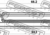 Сальник приводу 33.1x66.2x9.2x23.9 FEBEST 95PEY34660924C (фото 2)