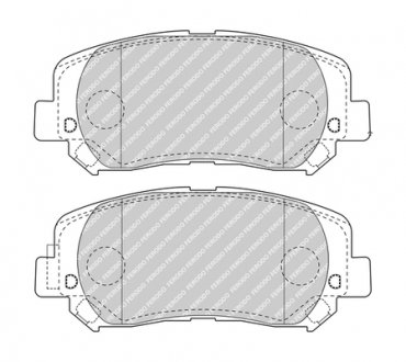 Гальмівні колодки дискові FERODO FDB4999