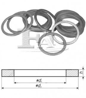 Кільце металеве Fischer Automotive One (FA1) 484.310.100