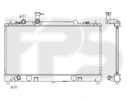 Радіатор охолодження FPS FP 44 A636