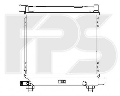 Радіатор охолодження FPS FP 46 A216