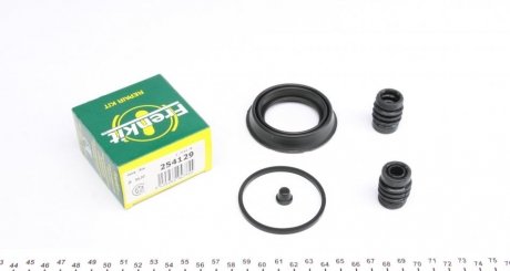 Ремкомплект супорта (переднього) Mazda 3/CX-3 13- (d=54mm) (Ate) FRENKIT 254129