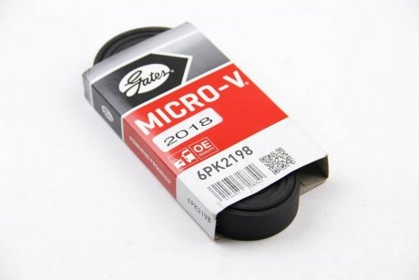 Поликлиновые ремни Micro-V (Пр-во) Gates 6PK2198