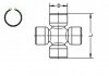 Крестовина GKN (Lobro) U100 (фото 1)