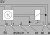 Реле свічок накалу Jumper/Boxer/Jumpy 1.9D 7конт. (с-ма Bosch) HELLA 4RV008188-301 (фото 2)