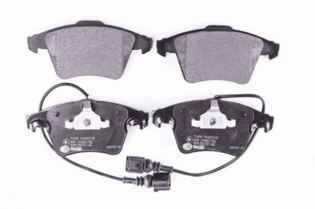 Колодки гальмівні передні VW Touareg 02-10 (ATE) HELLA 8DB355011-621