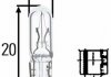 Лампа розжарювання, W1,2W 24V 1,2W W 2 x 4,6d HELLA 8GP002095241 (фото 1)