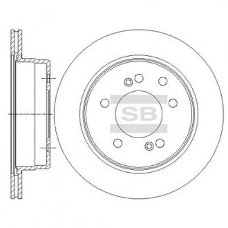 Гальмівний диск HQ Hi-Q (SANGSIN) SD3043