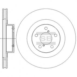 Гальмівний диск HQ Hi-Q (SANGSIN) SD4701