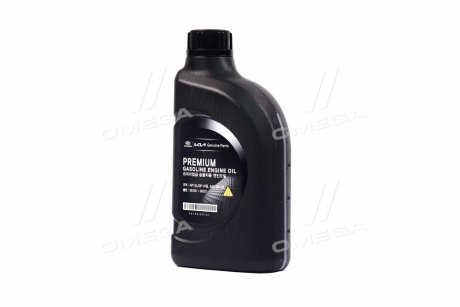 Олива моторна Mobis Premium Gasoline 5W-20 API SL, ILSAC GF-3, 05100-00121 (Каністра 1л) Hyundai/Kia/Mobis 0510000121