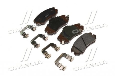 Колодки тормозные дисковые (Mobis) Hyundai/Kia/Mobis 581012ka10