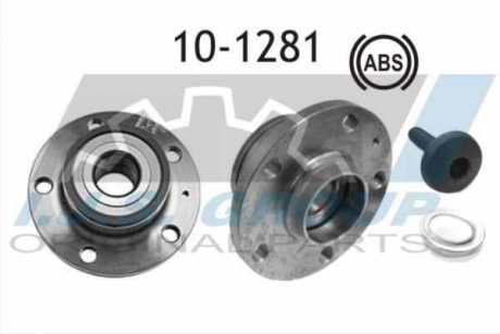 Підшипник маточини (задньої) VW Caddy 03-/Golf V/Skoda Octavia (+ABS) IJS GROUP 10-1281 (фото 1)