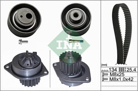 Водяний насос + комплект зубчатого ременя INA 530 0055 30