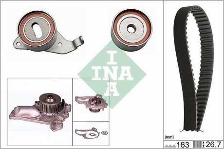 Водяний насос + комплект зубчатого ременя INA 530 0268 30