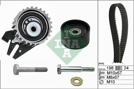 Комплект ГРМ Fiat Stilo 1.9 JTD 03-06 INA 530 0626 10 (фото 1)