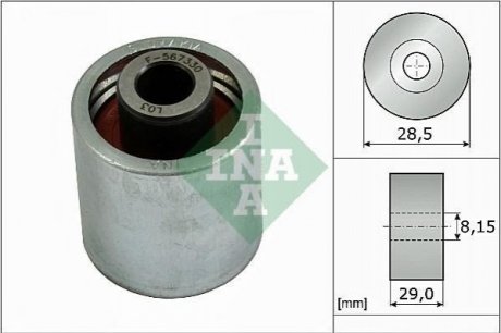 Ролик обвідний ГРМ INA 532031010