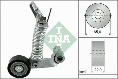 Натяжная планка поликлинового ремня MERCEDES-BENZ 651 200 05 70 (Пр-во) INA 534 0574 10