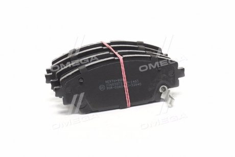 Колодки тормозные дисковые передние Mazda CX-3 15-, Mazda3 13- JAKOPARTS J3603072