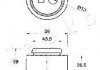 Ролик ремня ГРМ Peugeot 106 /Citroen Saxo, Xsara/Nissan Micra 1.5 D (91-10) JAPKO 45120 (фото 2)