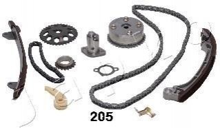 Ланцюг приводу ГРМ (к-кт) RAV4 2.0 /Camry 2.4 00-11 дв. 1AZFE/2AZFE (з шестерн./+VVT) JAPKO KJK205V