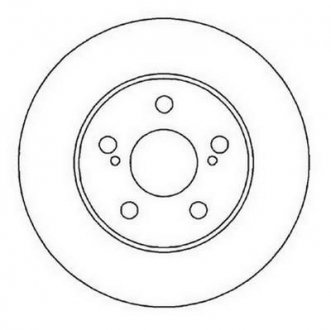 Диск гальмівний Jurid 561822JC