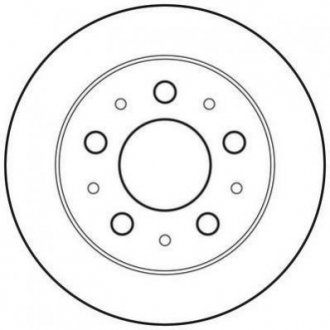 Диск гальмівний Jurid 562753JC
