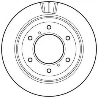 Диск гальмівний Jurid 562777JC