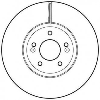 Диск гальмівний Jurid 562778JC