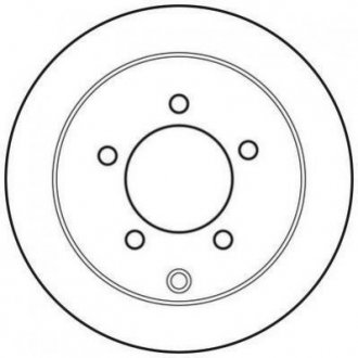 Диск гальмівний Jurid 562783JC