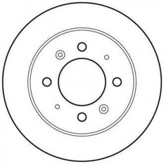Диск гальмівний Jurid 562788JC (фото 1)
