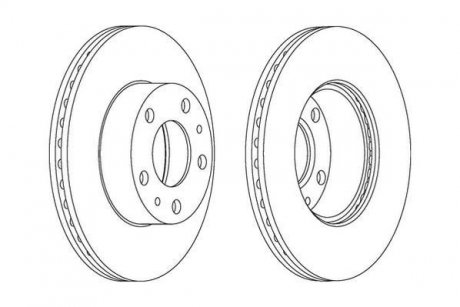 Диск гальмівний Jurid 563018J