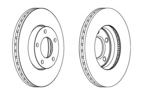 Диск гальмівний Jurid 563028JC