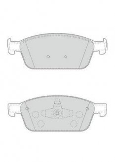 Колодки гальмівні дискові Jurid 573460J