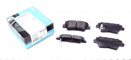 Колодки гальмівні (задні) Hyundai Accent/Elantra/Sonata/Tucson/ Kia Rio/Ceed (Akebono) PARTS KAVO KBP-3025