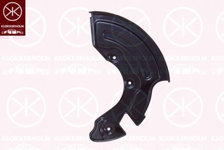 Відбивач, гальмівний диск KLOKKERHOLM 0018376