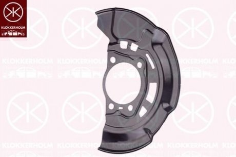 Відбивач, гальмівний диск KLOKKERHOLM 8179377