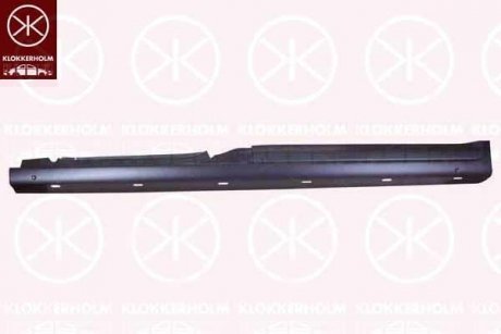 VW CAD 04- MAXI Поріг лів., 2х дверн., Міжвісьове расстояние [в мм]: 3000 KLOKKERHOLM 9571003