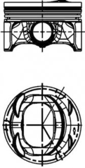 Поршень KOLBENSCHMIDT 40846620