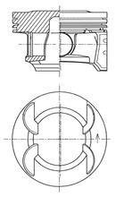 Поршень OPEL 79,25 KOLBENSCHMIDT 41492610