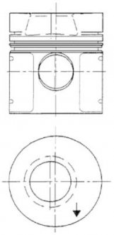 Поршень MB 609-817 OM364/366 (97.5mm-STD) KOLBENSCHMIDT 93 951 600