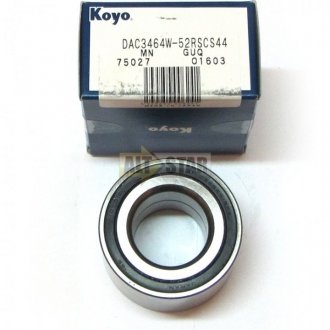 Підшипник ступиці KOYO DAC3464W-52RSCS44