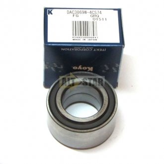 Підшипник ступиці KOYO DAC3869W-4CS74