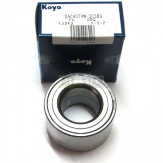 Підшипник ступ. 40*74*42 (вир-во) KOYO DAC4074W-3CS80